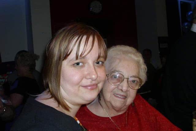 Clare and her grandma Shirley who passed away in 2019.