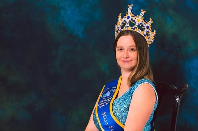 Clare Hurst crowned as Miss Heart of European Rose.