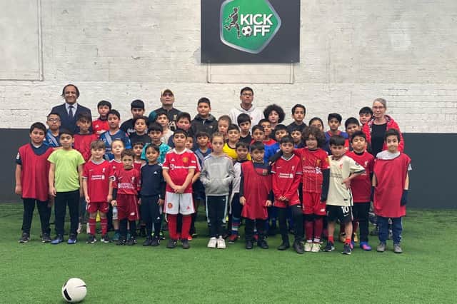 More than 160 young people from across North Kirklees attended a half-term football programme run by the 20:20 Foundation at Kick Off in Dewsbury