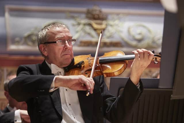 David Greed, Leader of the Orchestra of Opera North. Photo by Justin Slee