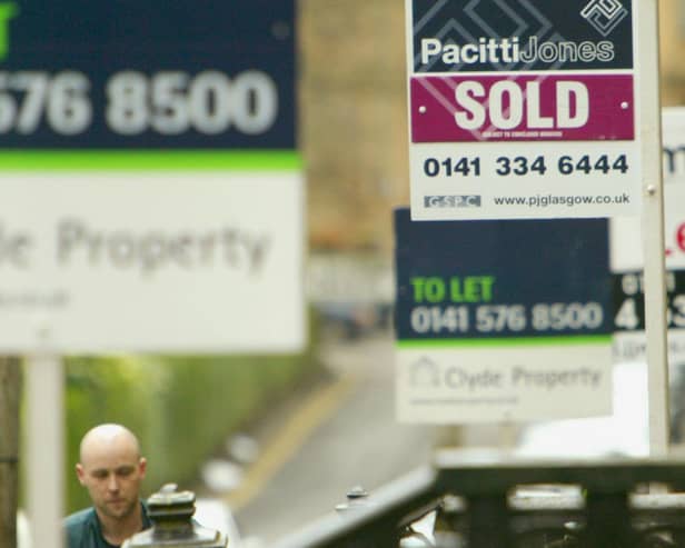 Data was based on property sales over the past five years