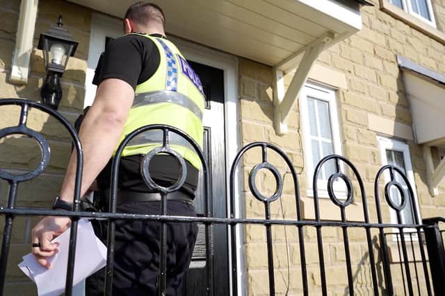 Kirklees Police’s newly formed Catch and Control Team and Operation Jemlock officers have started a blitz to root out suspects wanted for violent offences against women in Operation Tricehouse
