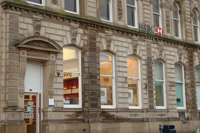 The HSBC branch on Market Place in Dewsbury is set to close on September 6