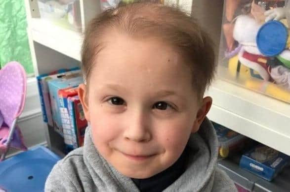 Leighton was just six when he was diagnosed with a brain tumour in 2019