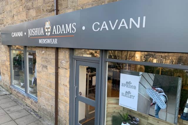 The business has opened a new store in Ilkley