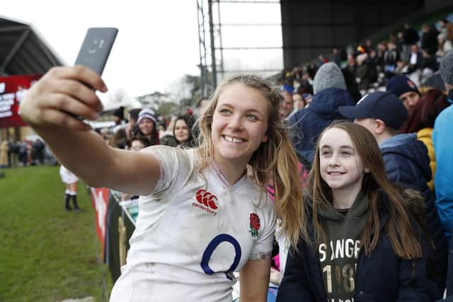 Scarborough's England rugby star Zoe Aldcroft