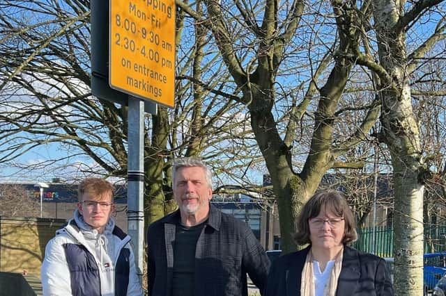 Birstall councillors Josh Sheard, Mark Thompson and Liz Smaje have unveiled road safety proposals on Windmill Lane, which is a traffic-clogged route