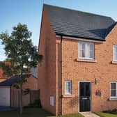 An artist's impression of new homes on land off High Street in Hanging Heaton