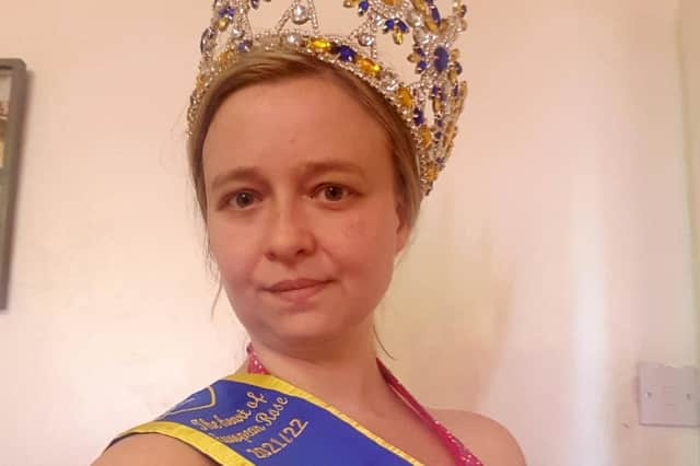 Clare has recently celebrated her fourth beauty pageant title, after winning the Miss Heart of European Rose crown.