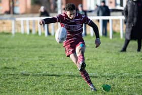Joel Gibson gave a man of the match performance to help Thornhill Trojans to their first win of the season in the National Conference Premier League.