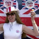 Pictured in 2002, Trish Makepeace, chairman of Dewsbury Market Traders’ Association at the market's Golden Jubilee street party.