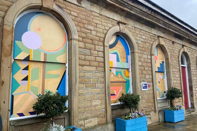 The first commission as part of the Batley Art Trail is featured at Batley train station and was designed by Emmeline North.