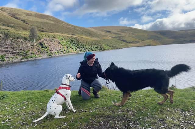 Vet nurse Faye Goddard, from Calder Vets in Dewsbury, who will be climbing London’s iconic O2 Arena to raise funds for veterinary industry charity Vetlife