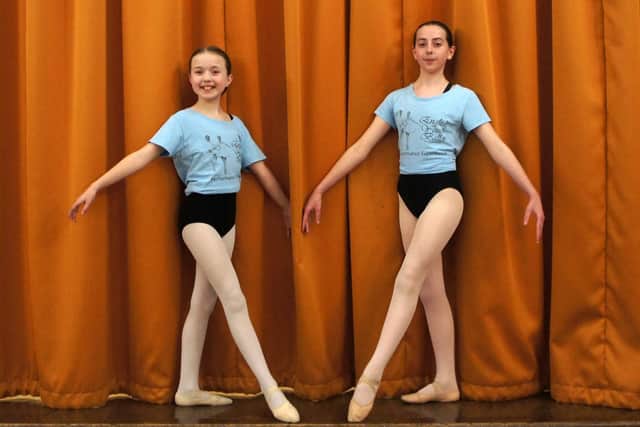Ellie Brown (10) and Lily Mankelow (13) who are immensely talented dancers from Batley.