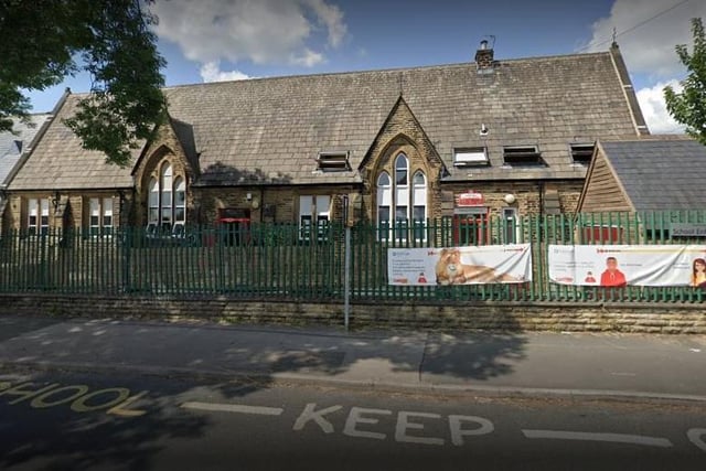 Hightown Junior, Infant and Nursery School, Hightown Road, Liversedge. Photo: Google