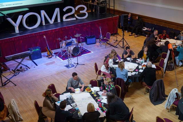 The Year of Music Pollinator event at Dewsbury Town Hall