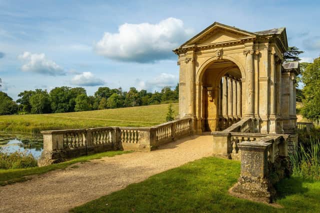 Batley and District Camera Club monthly feature. The Palladian Bridge, Stowe Gardens by Andrew Pell