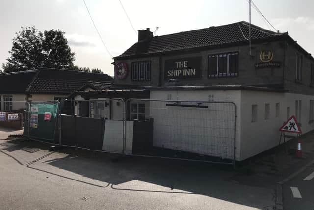 The Ship Inn, on Steanard Lane, Mirfield, has been hit by flooding several times in recent years