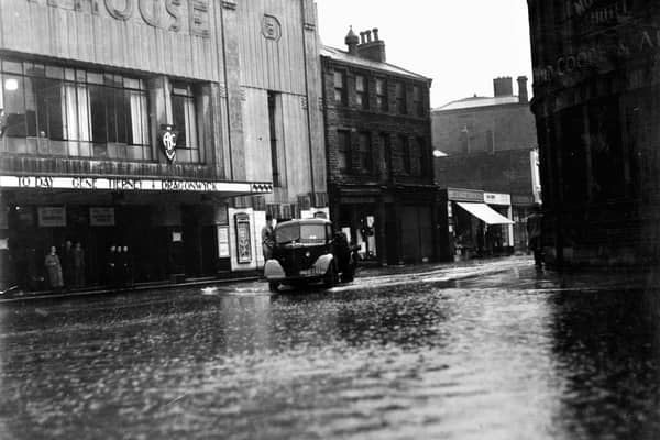 PLAYHOUSE CINEMA: This photograph was supplied by local historian Stuart Hartley and was taken in 1946 when the whole of Dewsbury was flooded