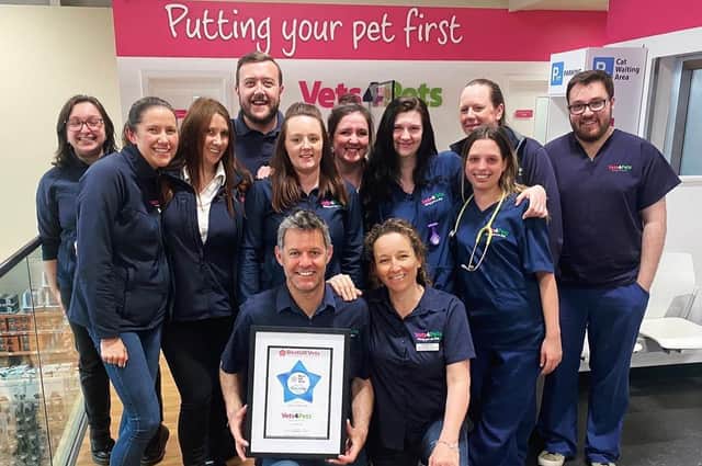 Vets4Pets Leeds Birstall has been crowned the best veterinary practice in West Yorkshire in the BestUKVet Awards 2022