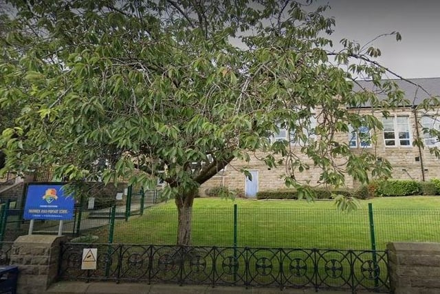 Warwick Road Primary School, Batley is over capacity by three per cent. The school has an extra ten pupils on its roll. Photo: Google
