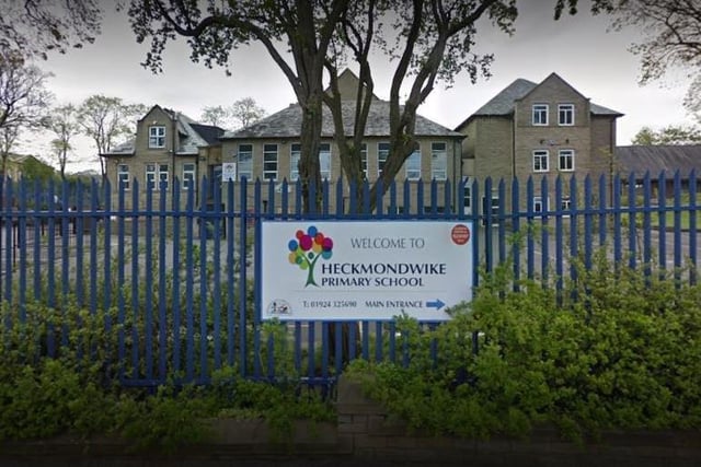 Heckmondwike Primary School is over capacity by 0.2 per cent. The school has one extra pupil on its roll. Photo: Google