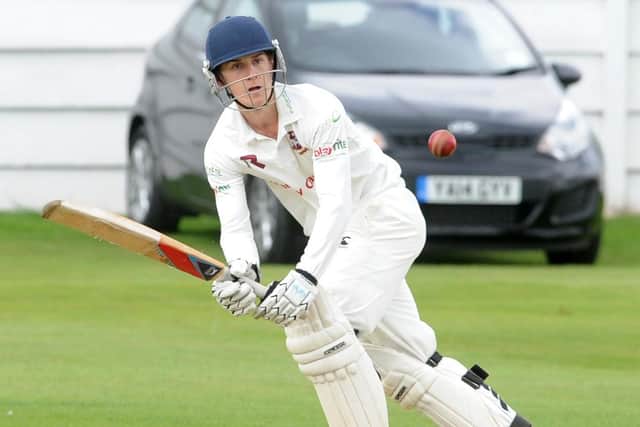 Andy Gorrod hit 10 fours and two sixes in an unbeaten 58 for Gomersal against East Bierley.