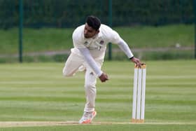 Umar Farooq was the most successful Batley bowler as they knocked Ossett out of the Solly Sports Heavy Woollen Cup.
