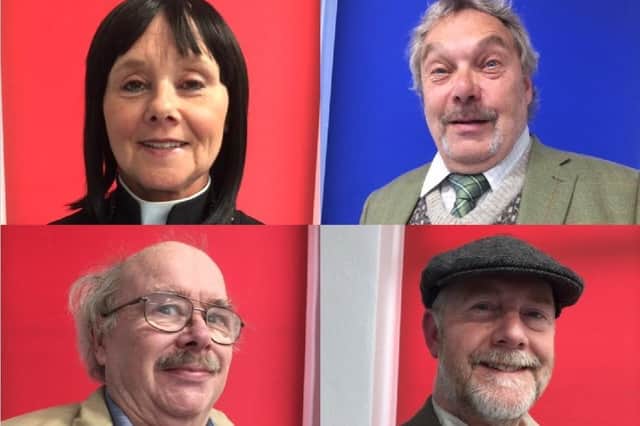 Cast members in Cleckheaton and Spenborough Amateur Operatic and Dramatic Society's production of The Vicar of Dibley