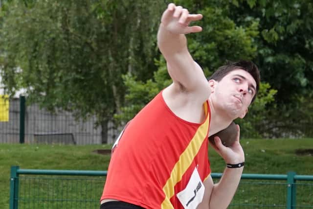 Jake Darby collected important points for Spenborough & District AC at the Northern Athletics League meeting at the Costello Stadium, in Hull.