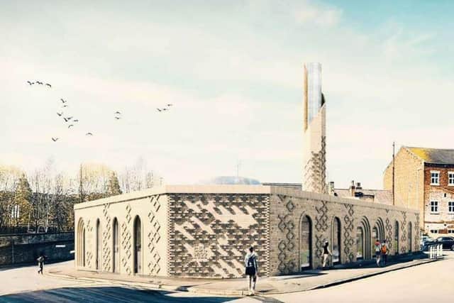 An illustrative design for how the Abu Bakr Siddique Masjid in Dewsbury could look (image: Faum Architecture)