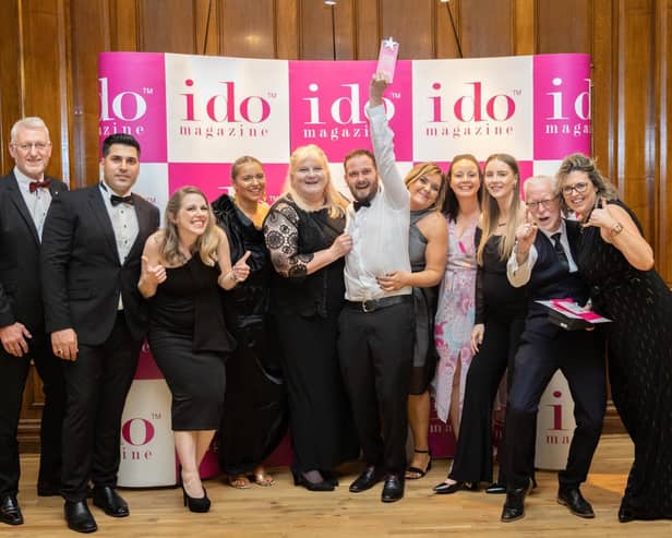 Joshua Adams won the Best Groomswear - Yorkshire prize at the I Do Awards
