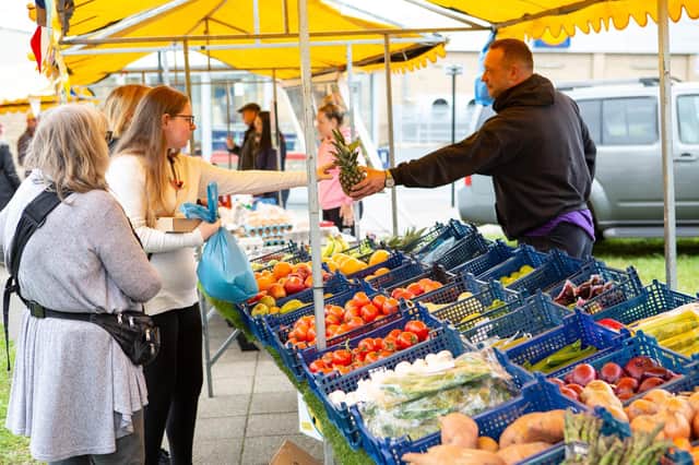 local people are proud to see a farmers’ market in Heckmondwike again.