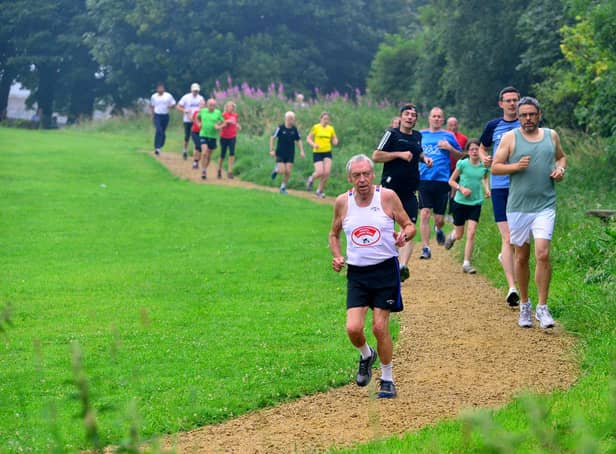 KEEPING FIT: A parkrun is a great way to exercise in the fresh air. Photo: Jake Oakley