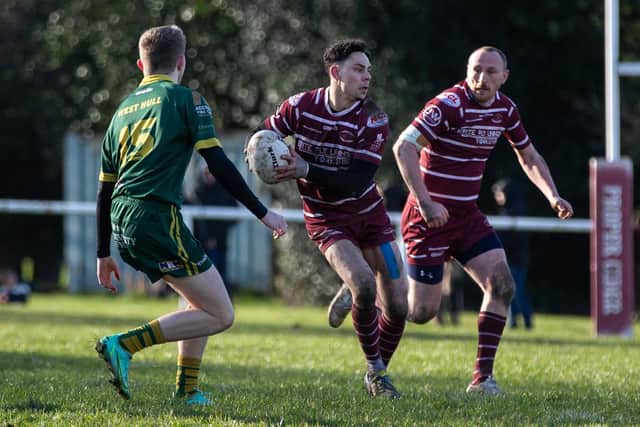 Joel Gibson's best efforts could not help Thornhill Trojans to stave off a heavy defeat to Lock Lane.