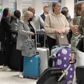 airport: Be prepared to queue. Photo: Getty Images