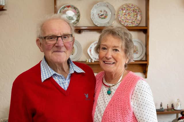 Pauline and Willie met in Dewsbury in 1956.
