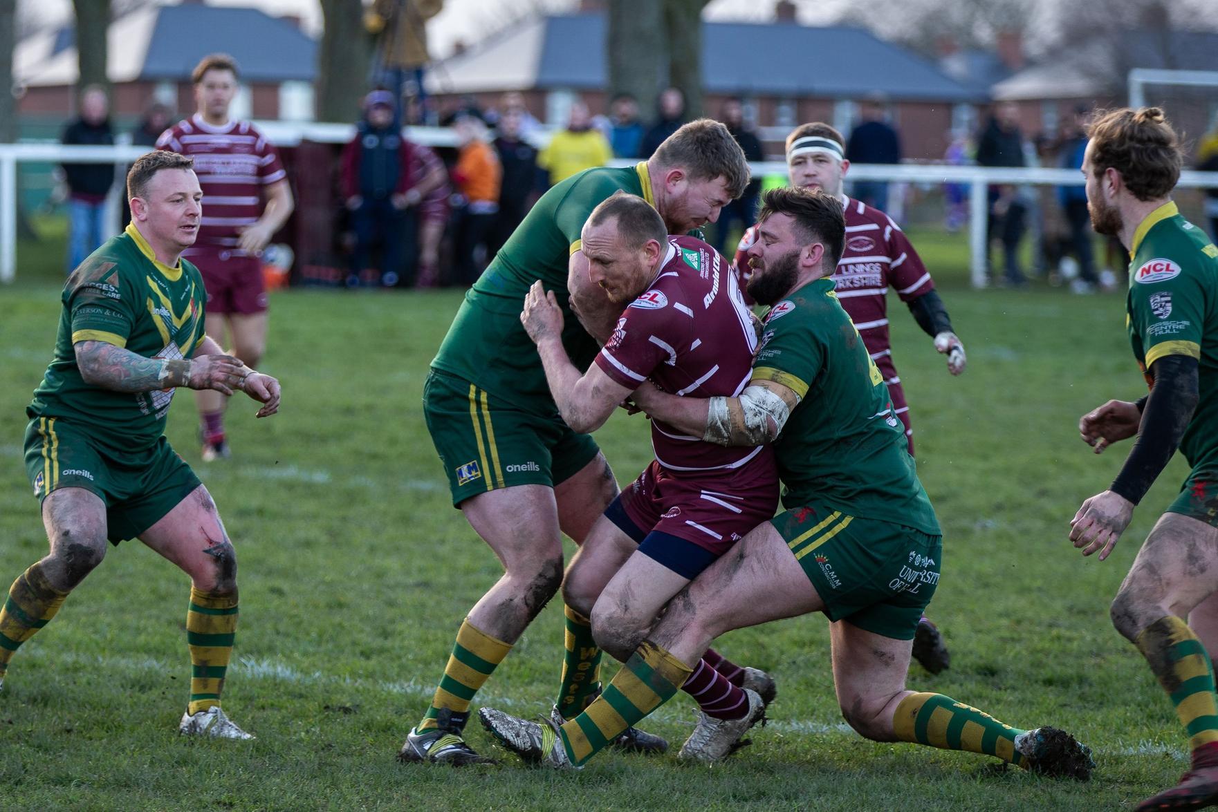 Late tries see off Thornhill Trojans in crucial National Conference Premier clash