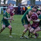 Late tries condemned Thornhill Trojans to defeat in a key game against Pilkington Recs.