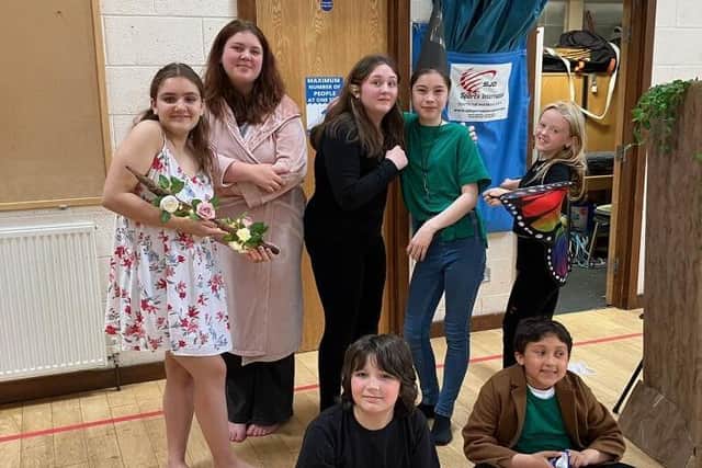 Young Actors from the West Yorkshire Drama Academy (WYDA) rehearsing "The Twilight Garden".