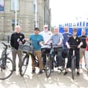 The launch of the Dewsbury Summer of Cycling at Dewsbury Town Hall on Saturday, June 18