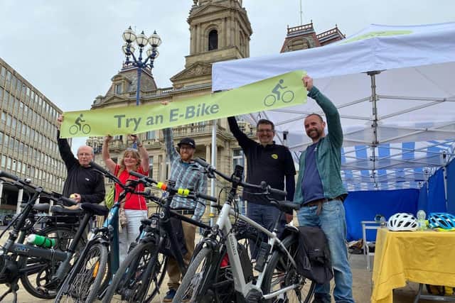 Visitors to Crow Nest Park in Dewsbury on Saturday, June 25 will be able to test ride an e-bike