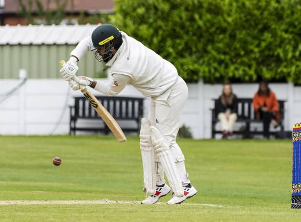 Yousaf Baber's unbroken stand with Toby Booth clinched victory for Cleckheaton against Methley.