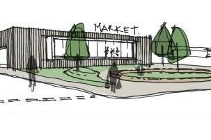 A concept design for the regeneration of Savoy Square, Cleckheaton