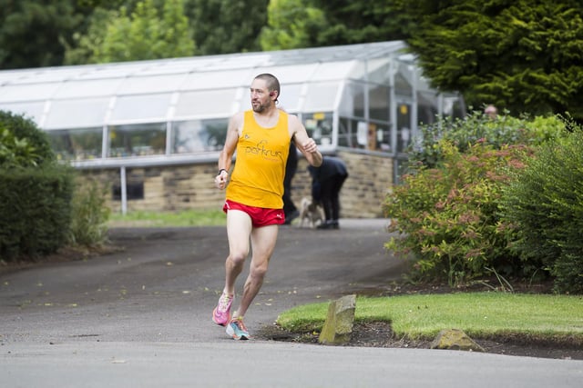 A field of 90 runners took part in Saturday's Dewsbury parkrun, at Crow Nest Park. Picture: Jim Fitton