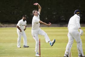Brad Schmulian took seven wickets to play a big part in Woodlands’ victory over Bradford & Bingley. Picture: Jim Fitton