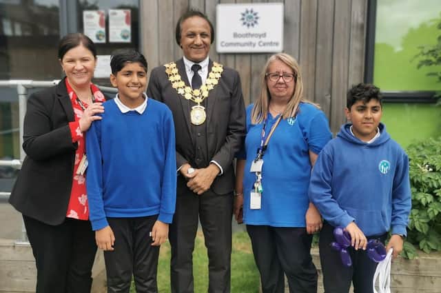 The Family Afternoon was opened by the Mayor of Kirklees Masood Ahmed.