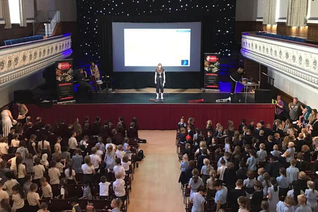 The Big Sing took place on July 7, at Dewsbury Town Hall.