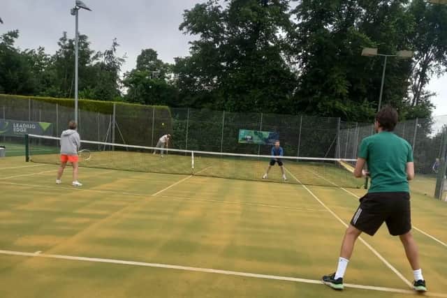 Liversedge Tennis Club has installed new state of the art courts.