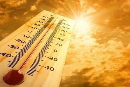 Temperatures could be in excess of 35 degrees celsius.